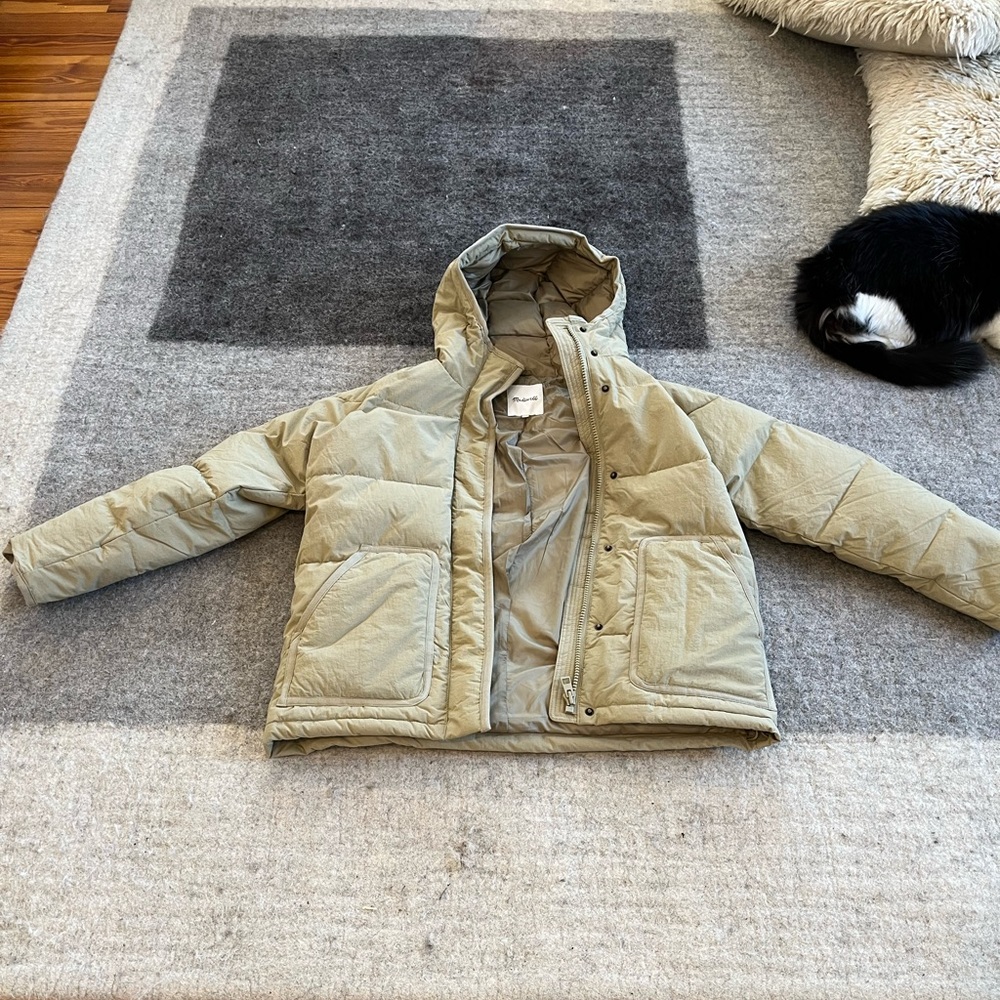 Madewell brand new never worn down jacket!